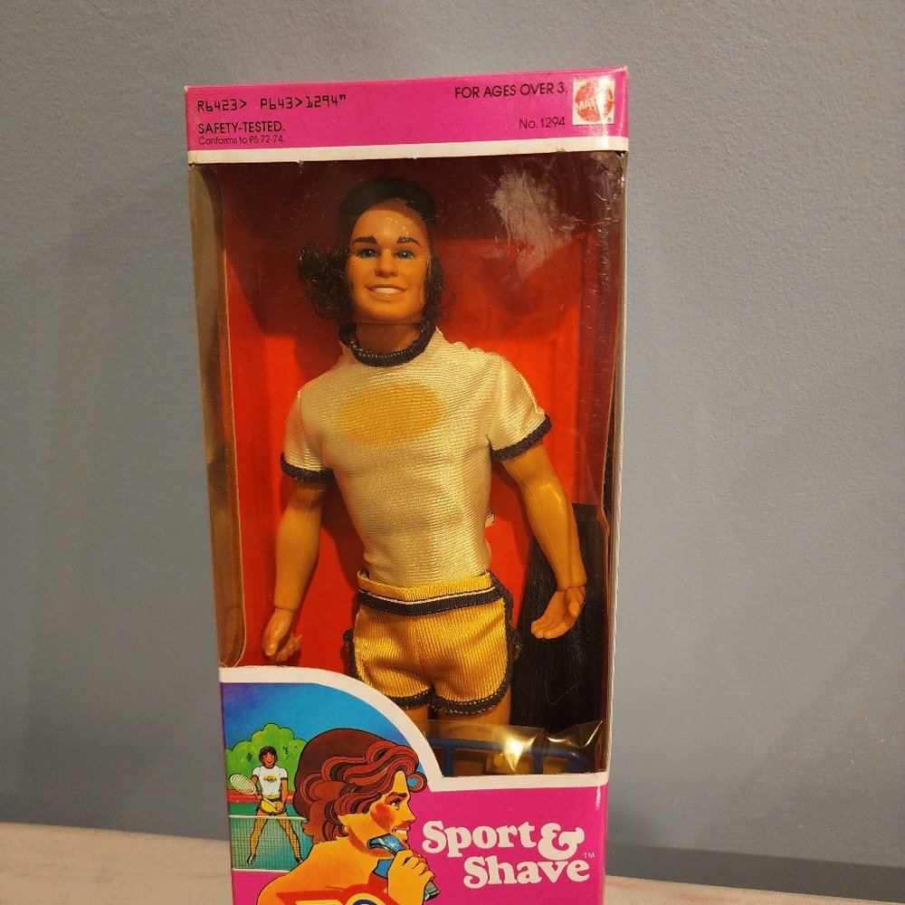 Vintage 1979 Sport & Shave Ken NIB